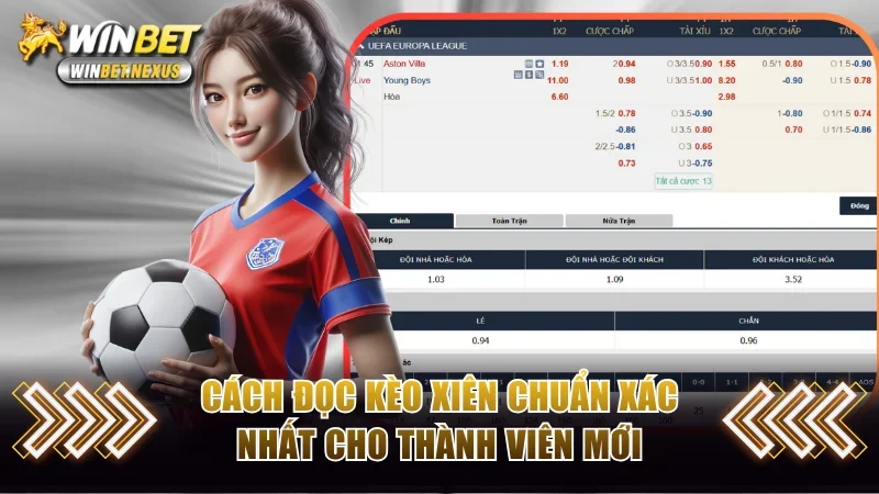 Cách đọc kèo xiên