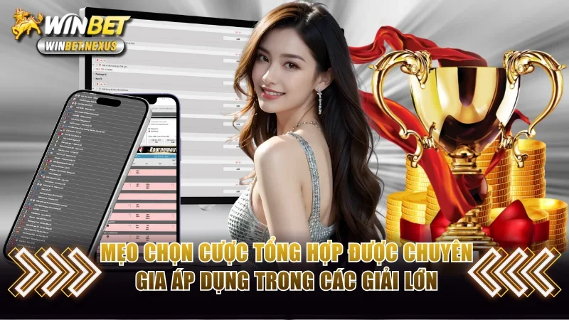 Mẹo chọn cược tổng hợp được chuyên gia áp dụng trong các giải lớn